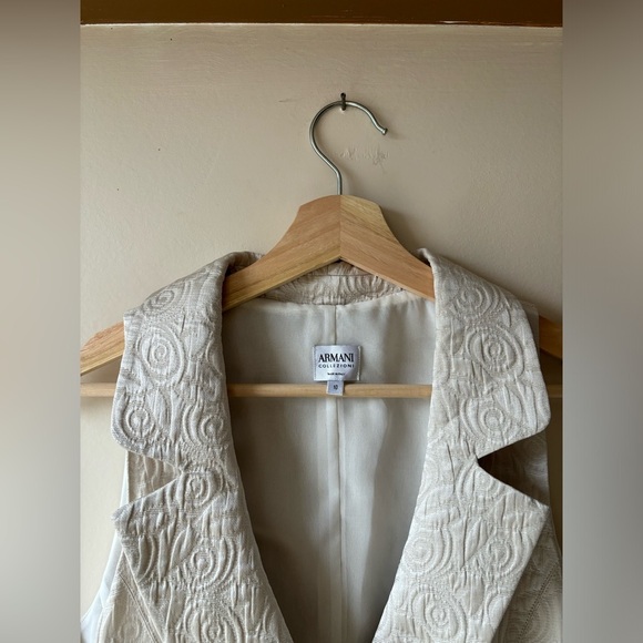 ARMANI COllEZIONI | Silk wrap dress | size 10 - Picture 2 of 4